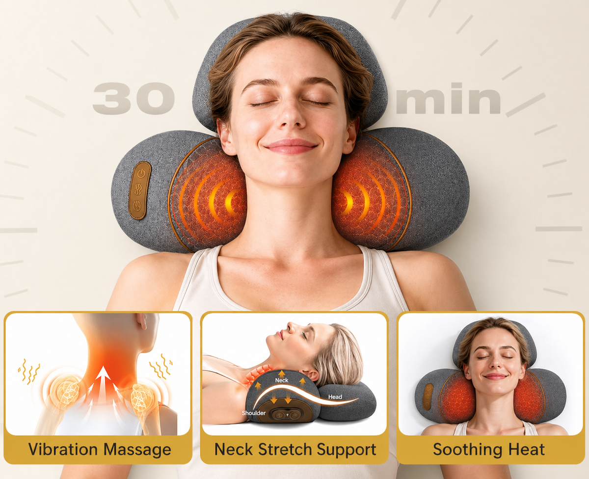 NeckEase™ Cervical Relief Pillow